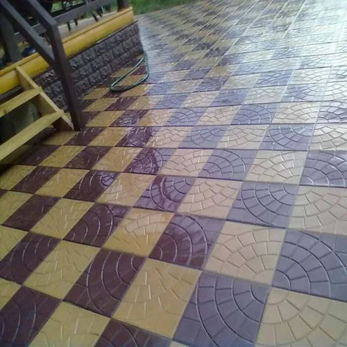 Укладка тротуарной плитки